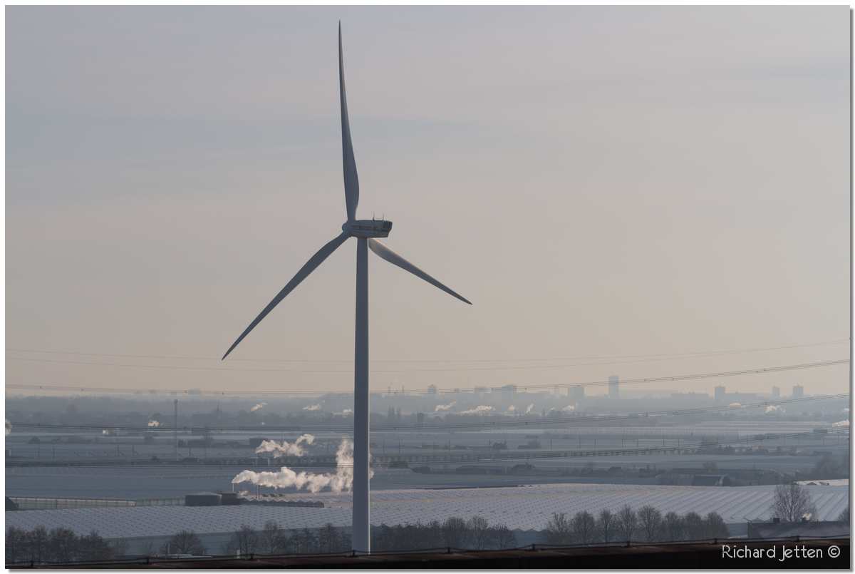 Zoetermeer van bovenaf bekeken.